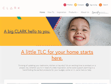 Tablet Screenshot of clark.com.au